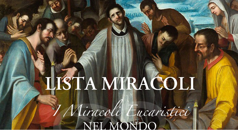 miracoli eucaristici