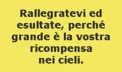 Sabato 1 Novembre- Festa di tutti i Santi.